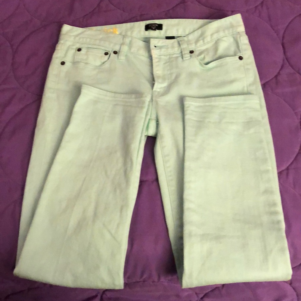 J Crew Toothpick Jeans size 27